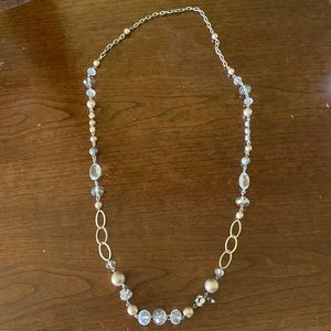 Long layering necklace